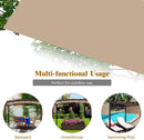 Outdoor Canopy Shade Cover with Copper Grommets & 4 Straps