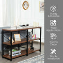 3 Tier 47 Inch Console Metal Frame Sofa Table