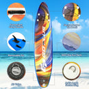 Inflatable Stand Up Paddle Board with Backpack and Aluminum Paddle Pump