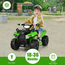 6V Kids ATV Quad Electric Ride On Car with LED Light and MP3