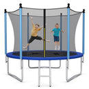 Outdoor Trampoline with Safety Closure Net-8 ft