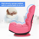 5-Position Folding Floor Gaming Chair