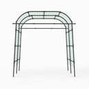 7.5 FT Tall Metal Garden Arch Trellis for Climbing Plants Outdoor