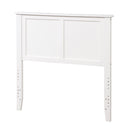 Solid Wood Flat Panel Headboard for Twin-size Bed