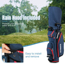 9.5 Inch Golf Cart Bag with 14 Way Dividers Top Organizer
