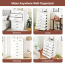 Wooden Chest of Drawers with Anti