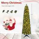 8 FT Artificial Pine Christmas Tree with 575 Branch Tips