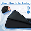 7 FT Folding Balance Beam with Removable Suede Cover and Non-slip Bottom