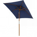 Rectangular Patio Umbrella 7ft with Adjustable Tilt