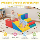 7-Piece Foam Blocks for Toddlers Soft Climbing Toys Indoor Play for Babies
