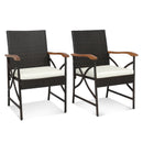 5/7-Piece Outdoor Dining Set with Acacia Wood Table