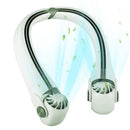 Portable Neck Hanging Fan Hands-free Cooling Personal Fan with 3 Speeds 360¼Air Flow Adjustable Neck Width for Home Office Travel Dormitory