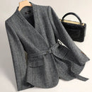 Sophisticated Wool Blazer For Women
