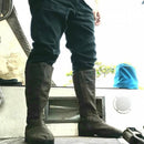 New Mens Round-toe Mid-calf Boots