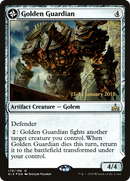 Golden Guardian // Gold-Forge Garrison (PRE-179S) - Rivals of Ixalan Promos: (compasslanddfc) Foil