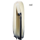 Black Long Straight Natural Lifelike Wig