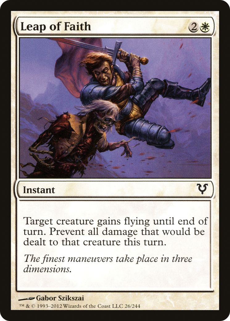 Leap of Faith (AVR-026) - Avacyn Restored Foil