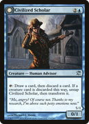 Civilized Scholar // Homicidal Brute (ISD-047) - Innistrad: (Double Faced Transform)