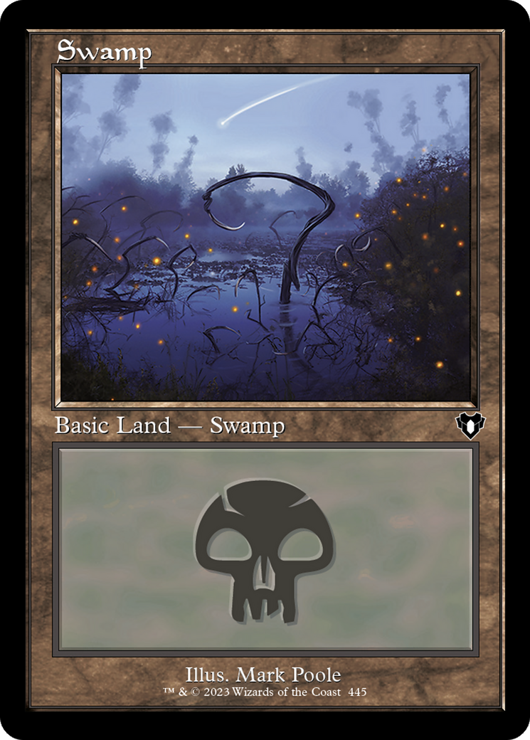 Swamp (CMM-445) - Commander Masters Foil