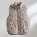 Korean-style Cropped Vest Jacket For Women