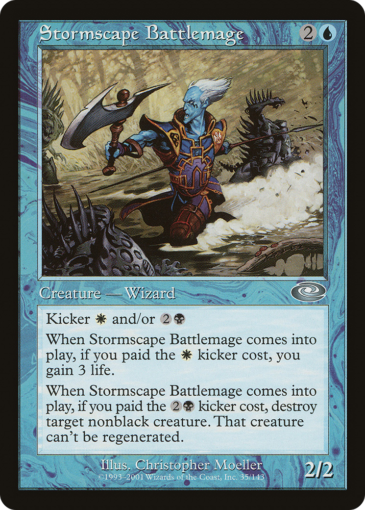 Stormscape Battlemage (PLS-035) - Planeshift