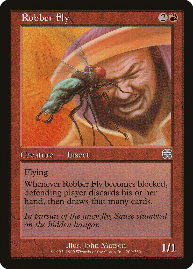 Robber Fly (MMQ-209) - Mercadian Masques Foil