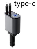 Metal Car Charger 100W USB Type C Adapter