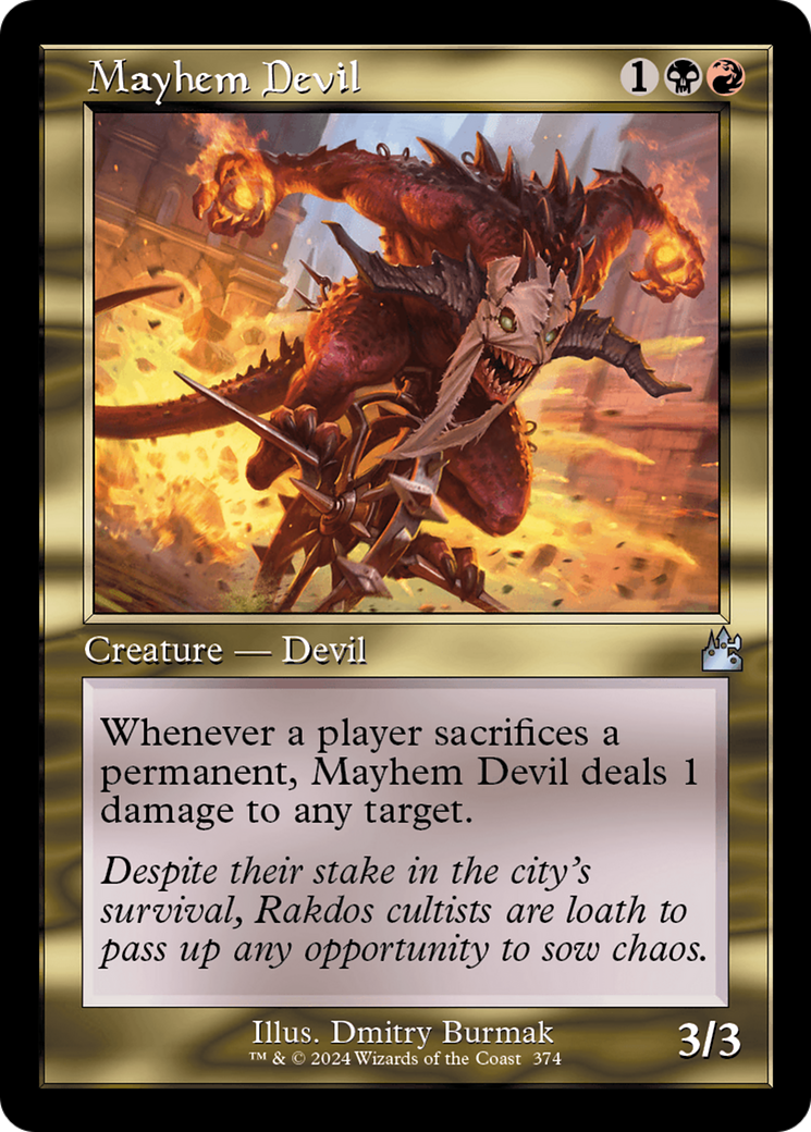 Mayhem Devil (RVR-374) - Ravnica Remastered