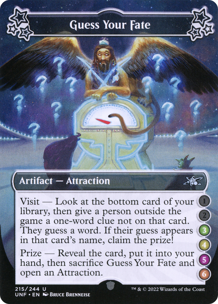 Guess Your Fate (UNF-215) - Unfinity Foil