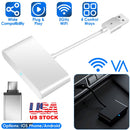 IOSPhone Wireless Adapter for In-car Infotainment System 5GHz WiFi Car Auto Navigation Player Fit for FORD HONDA CHEVROLET IOSPhone 6+