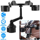 Car Cup Holder Expander 360¡ Rotating Car Tray Bottle Holder Adapter Multifunctional Water Cup Mount Stand with Phone Slot