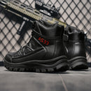 Outdoor Work Boots Combat Training Boots Low-top Lace-up