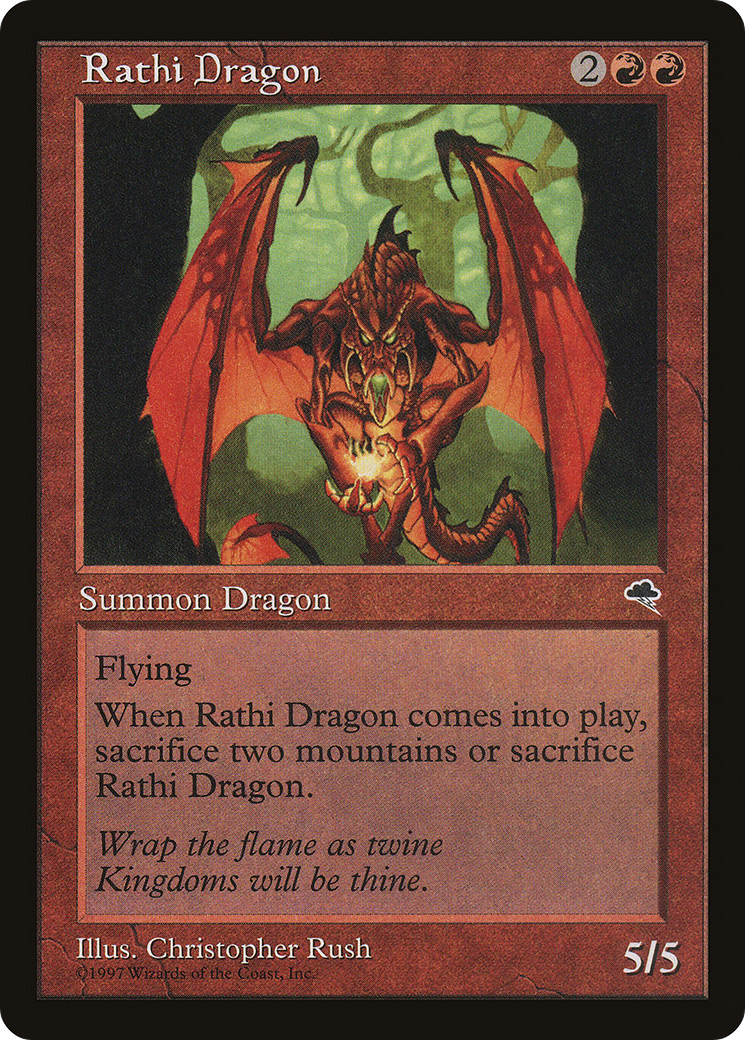 Rathi Dragon (TMP-196) - Tempest