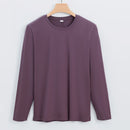 Double-sided Cotton T-shirt Casual Long-sleeve For Young Men