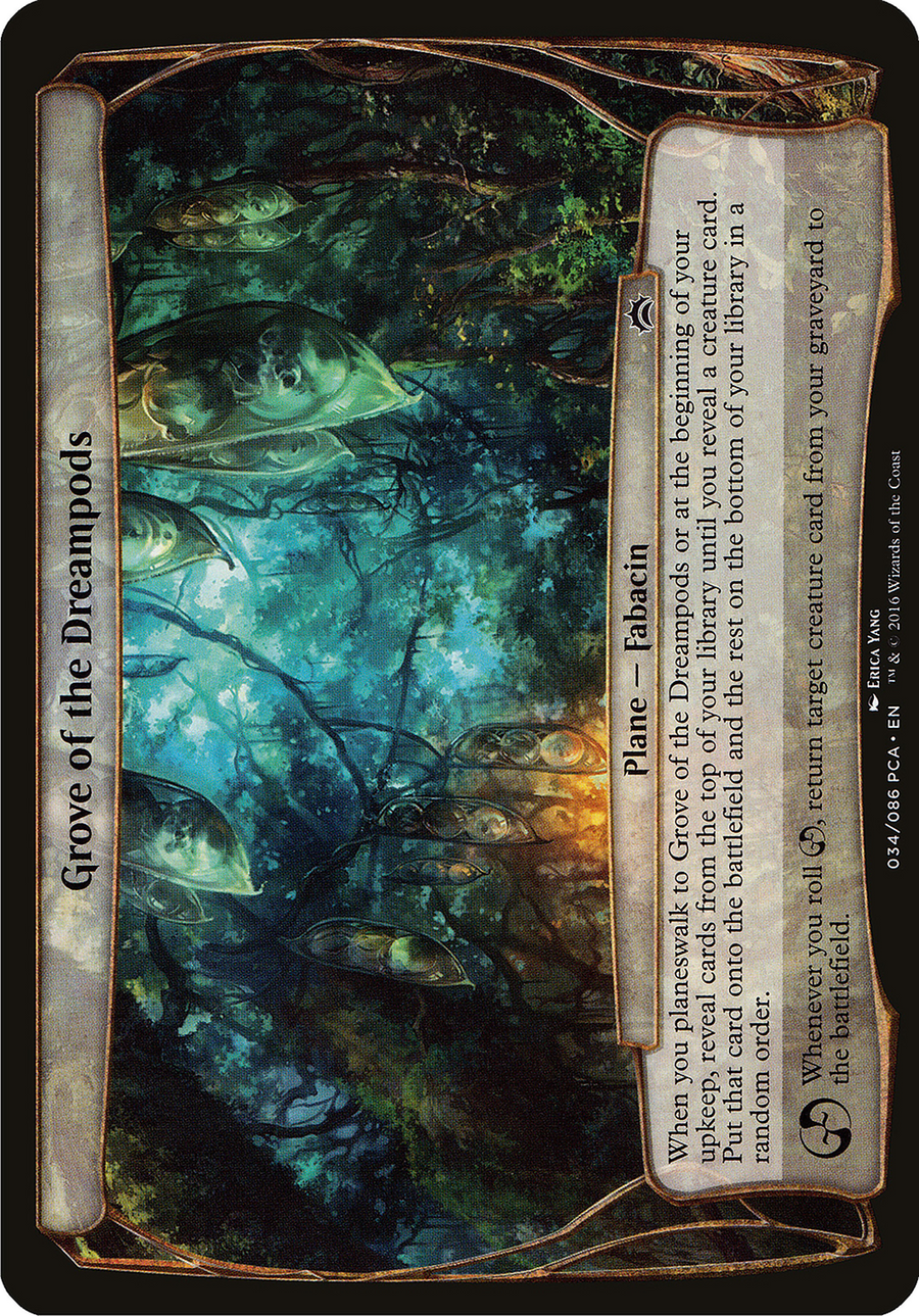 Grove of the Dreampods (OVER-034) - Planechase Anthology Planes