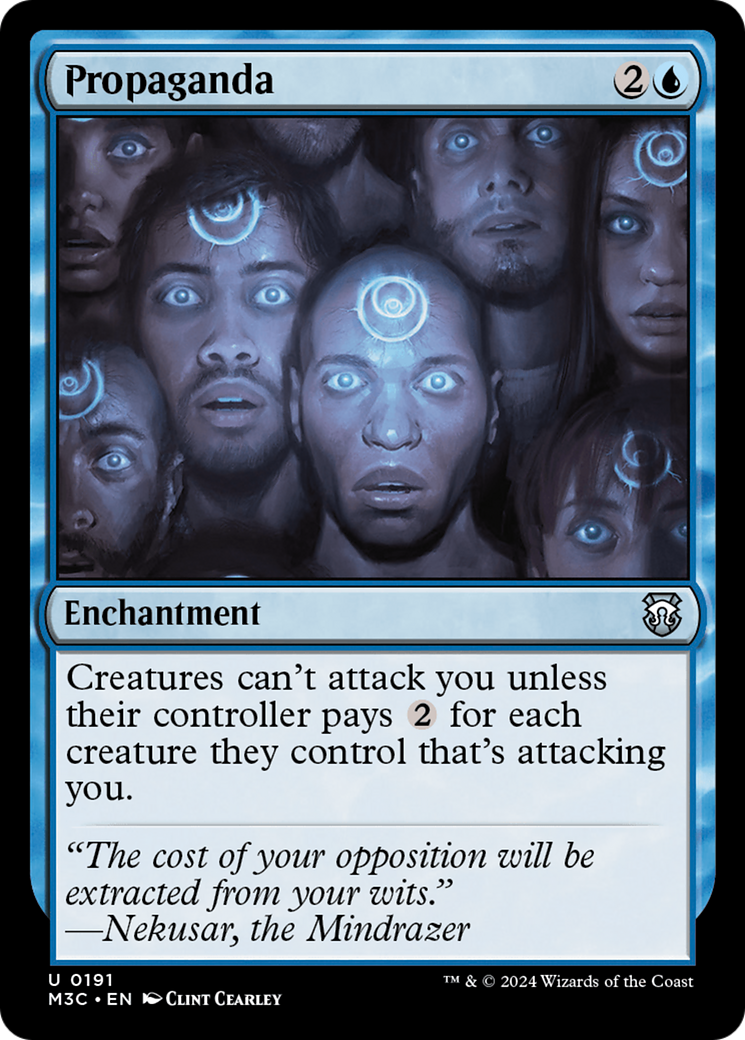 Propaganda (Ripple Foil) [Modern Horizons 3 Commander]