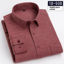 Men's Long Sleeve Solid Color Pocket Shirt