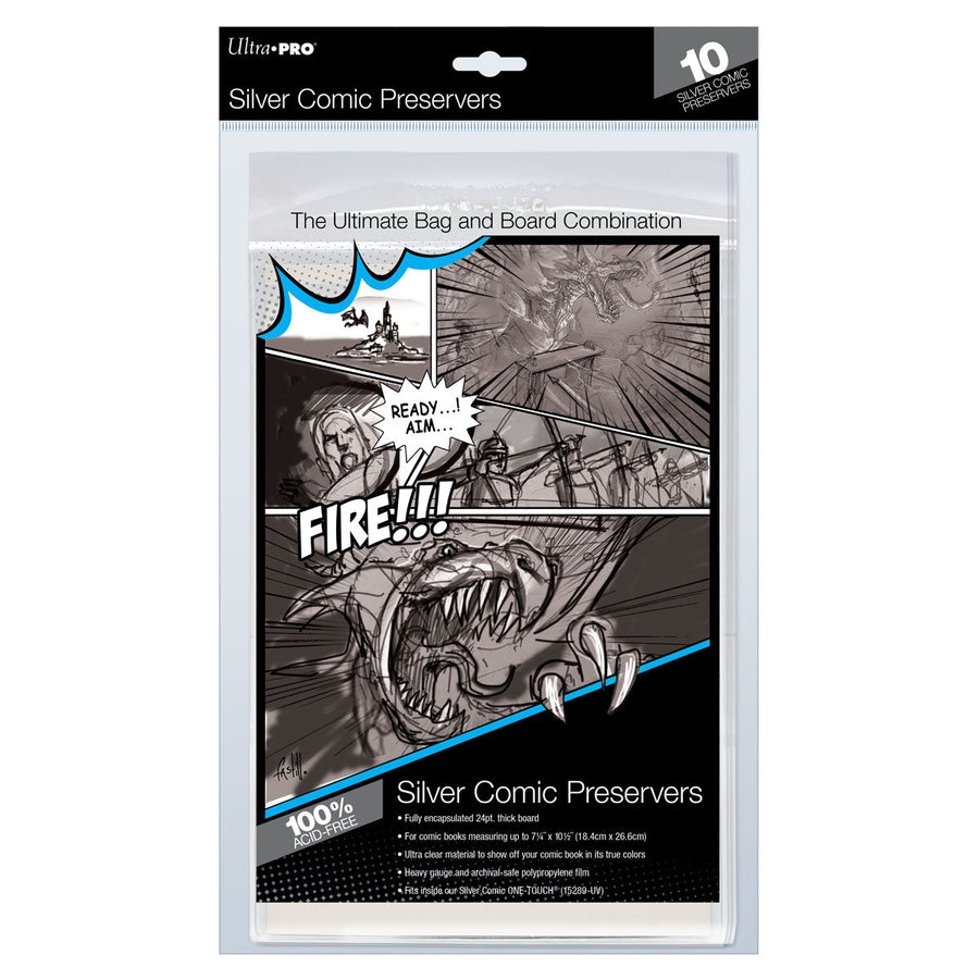 Ultra PRO: Comic Preservers - Silver Age Size (7-1/4