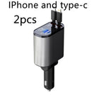 Metal Car Charger 100W USB Type C Adapter