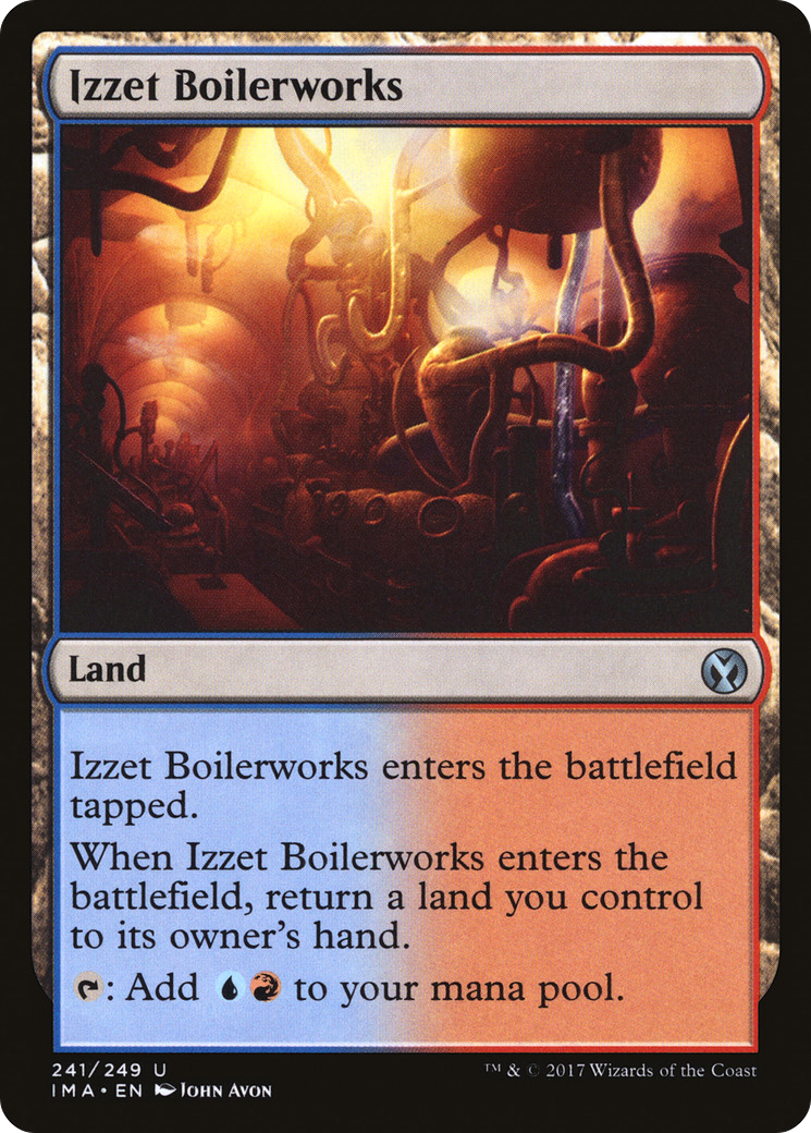 Izzet Boilerworks (IMA-241) - Iconic Masters Foil