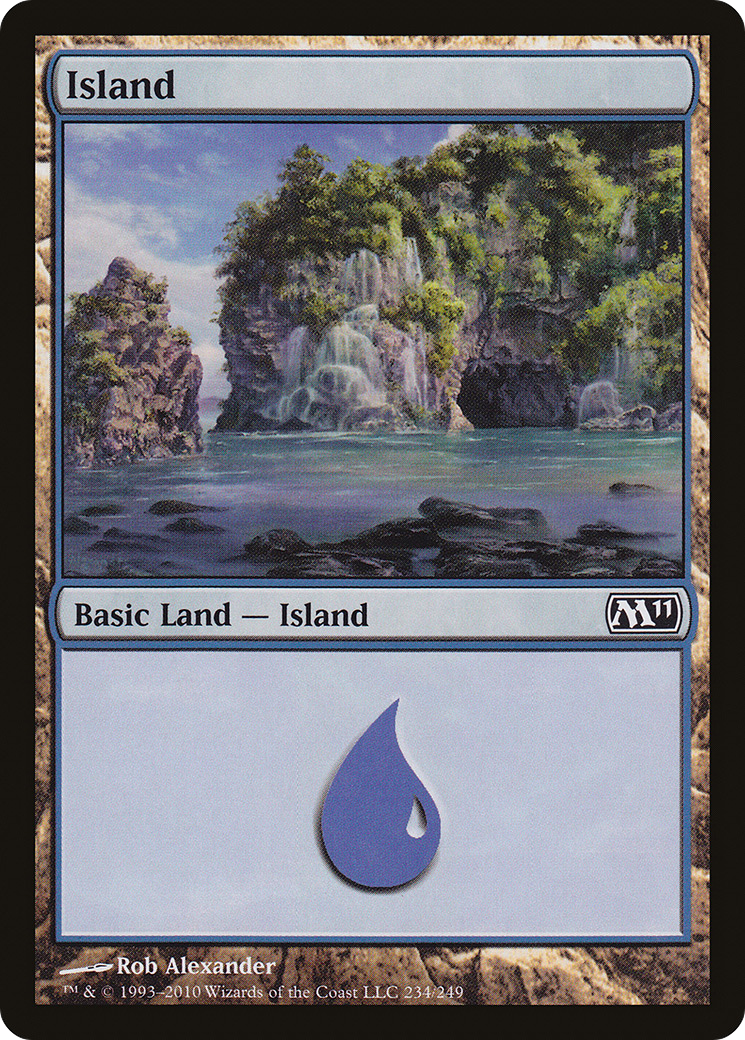Island (M11-234) - Magic 2011 Foil