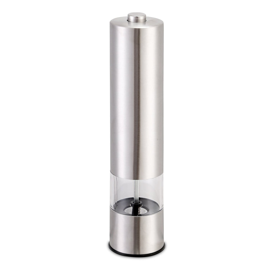 Electric Salt Pepper Grinder with Light Adjustable Coarseness Stainless Steel Salt Pepper Shaker Battery Operated Pepper Grinder Mill Easy Refill and