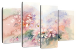 Abstract Cherry Blossom Wall Art