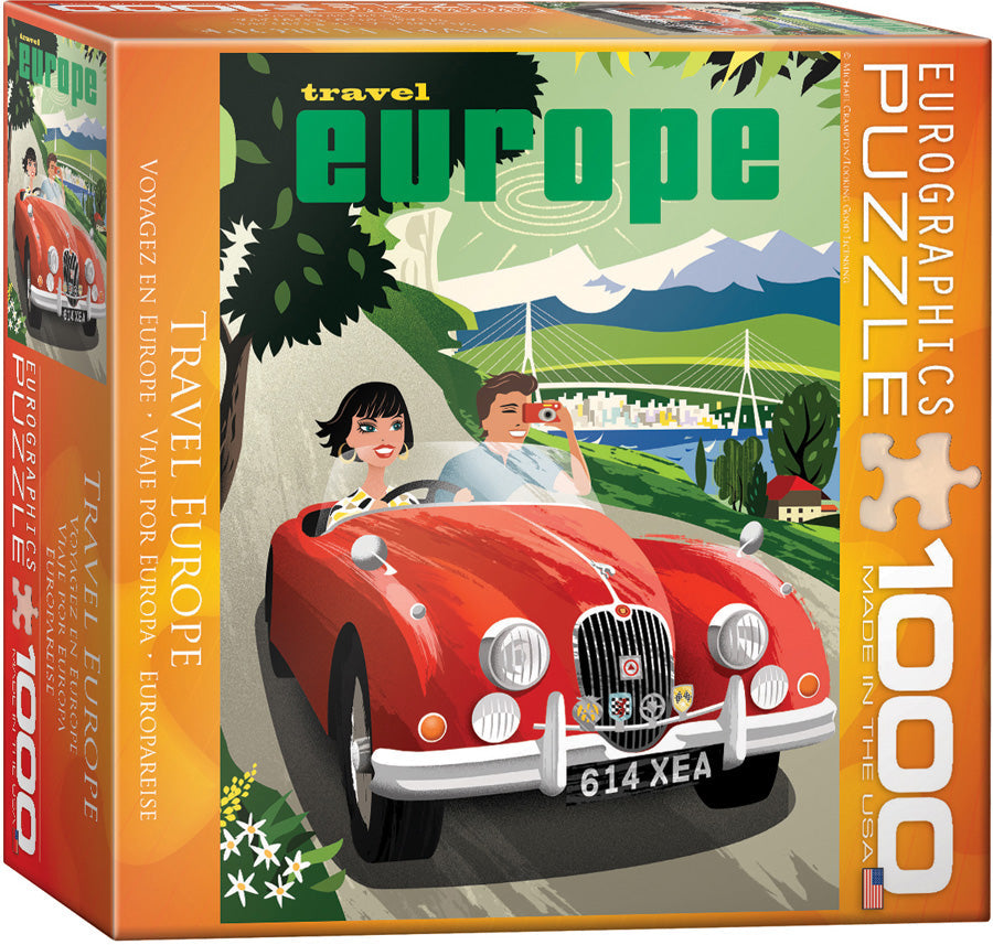 Puzzle: Travel Europe by Michael Crampton