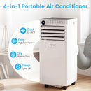 8000 BTU Portable Air Conditioner with Dehumidifier & Timer