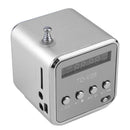 TD-V26 Portable Speaker Mini FM Radio Receiver MP3 Music Player