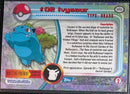 Ivysaur (02) [Topps TV Animation Edition Series 1 (Blue Logo)