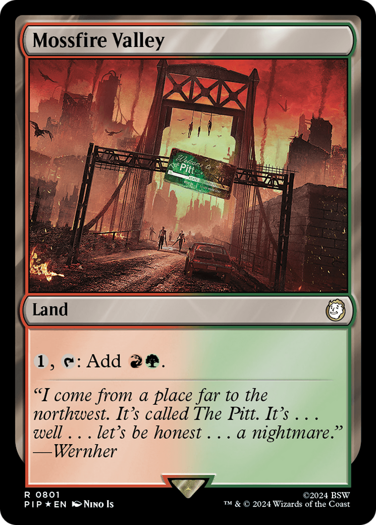 Mossfire Valley (PIP-801) - Fallout Foil