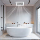 80 CFM Bathroom Exhaust Fan with Metal Housing and 4 Inches Duct