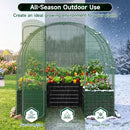 Walk-In Greenhouse with Planter Bed 80" x 79" x 79"